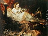 Der Tod der Kleopatra by Hans Makart